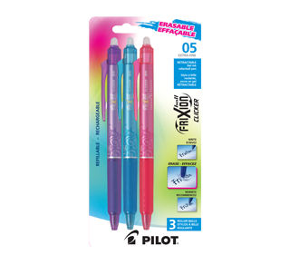 Frixion Point stylos à bille roulante effaçables, 2 unités – Pilot