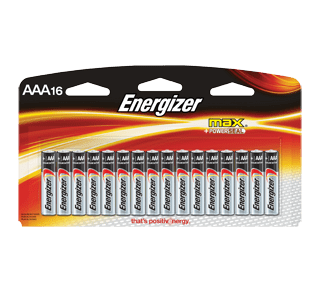 Max AAA piles, 16 unités – Energizer : Pile et batterie standard