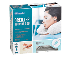 Oreiller cervical de voyage en microbilles, 1 unité – ObusForme : Produits  de positionnement