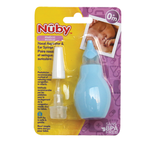 Ensemble poire nasale et seringue auriculaire, 1 unité – Nuby : Vêtements  et Accessoires