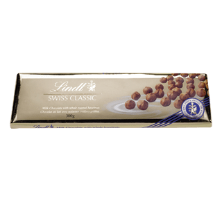 Chocolat Lindt noir noisettes -  Livraison Dakar