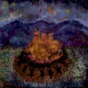 Infant Island Obsidian Wreath