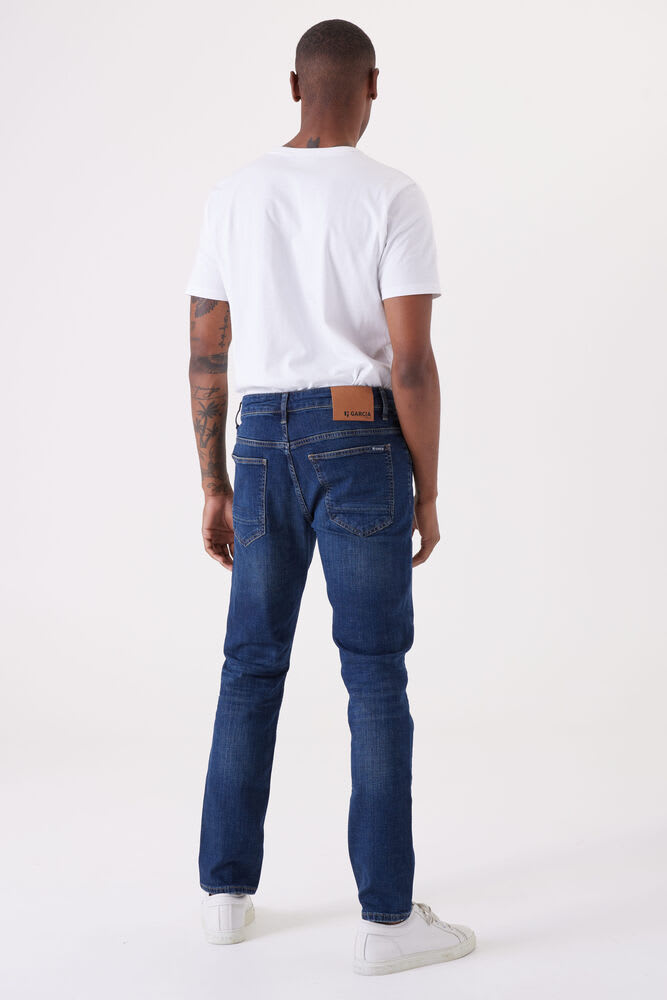 Savio 630 Slim Jeans - Dark Used | GARCIA