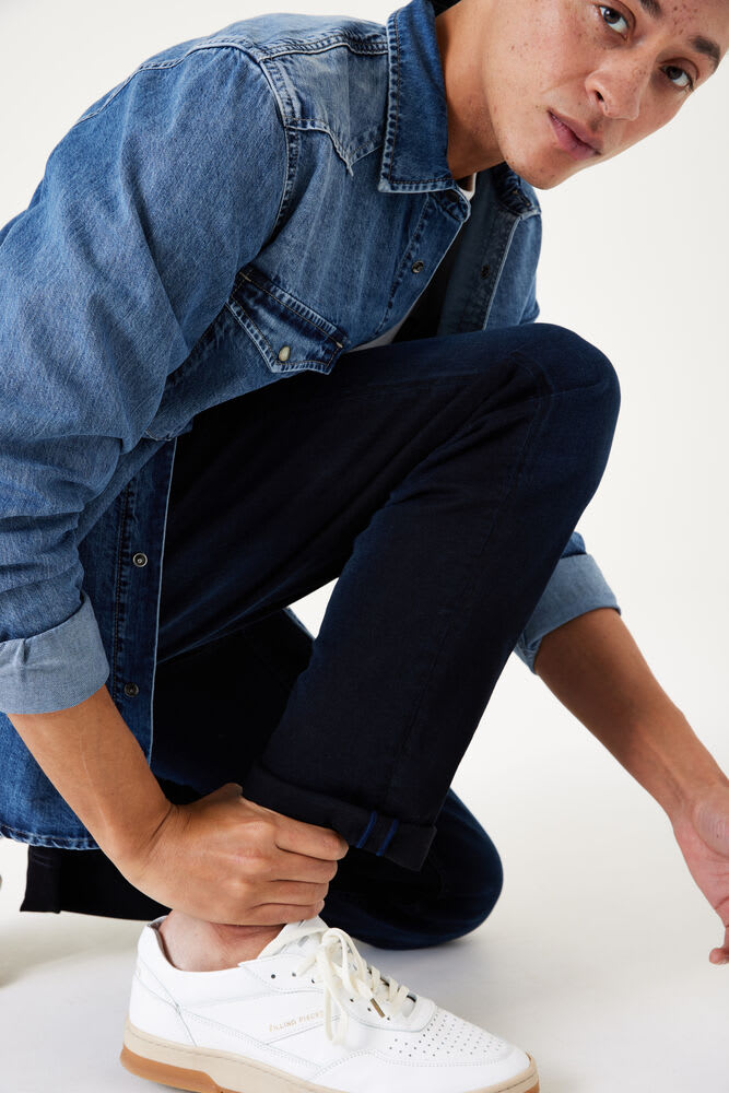 Savio 630 Slim Jeans - Dark Used | GARCIA