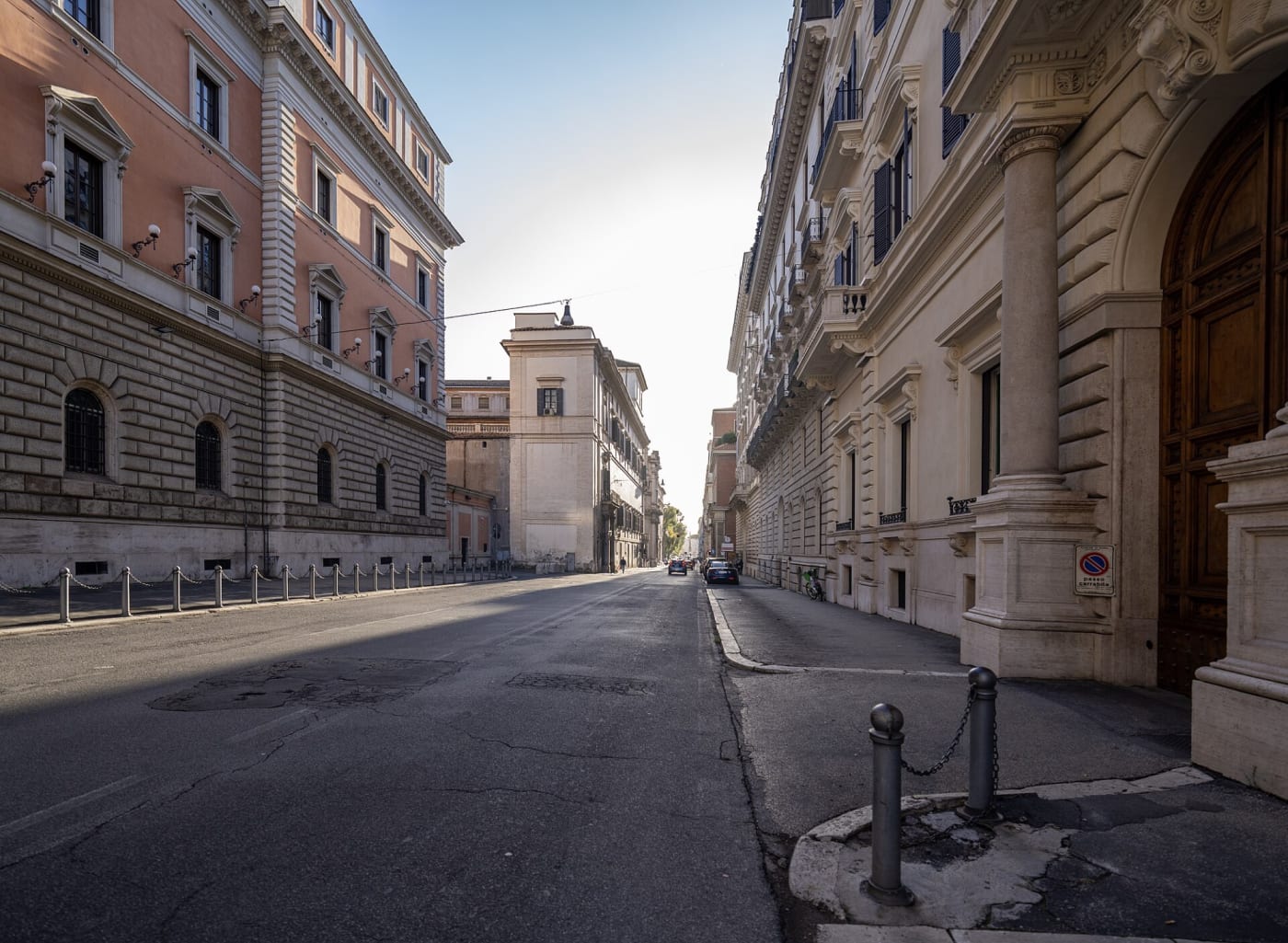 La Via XX Settembre à Rome bordée de palais du XIXe siècle