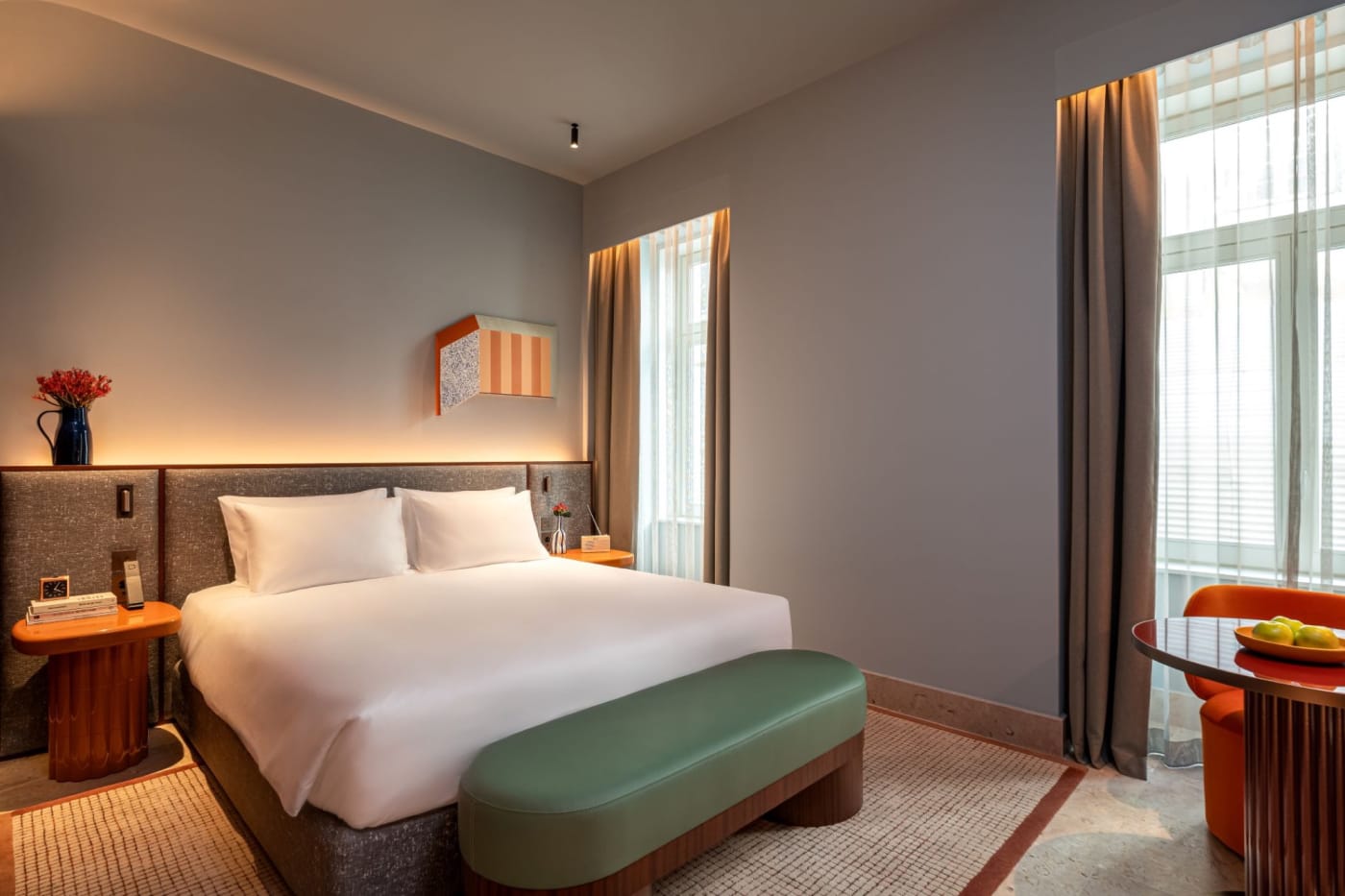 Ein King-Deluxe-Zimmer im Andaz Lissabon