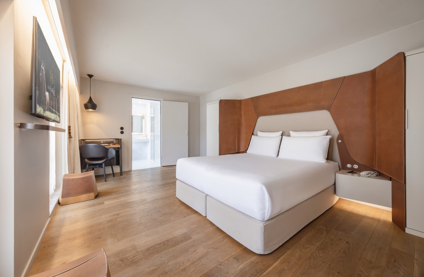 Ein Deluxe-Zimmer des Hotels Les Haras