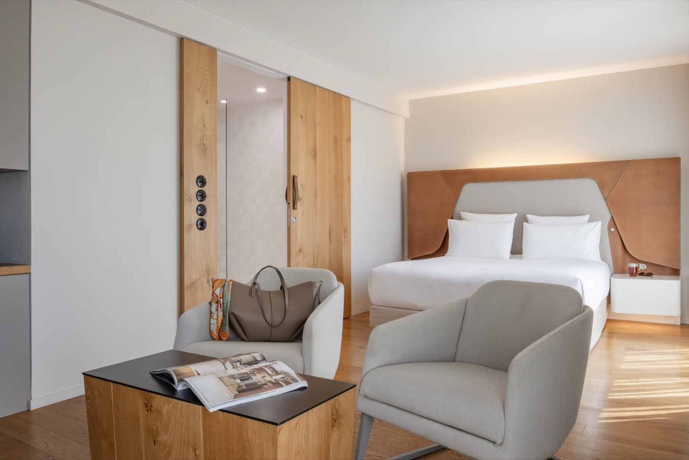 Eine Junior Suite des Hotels Les Haras