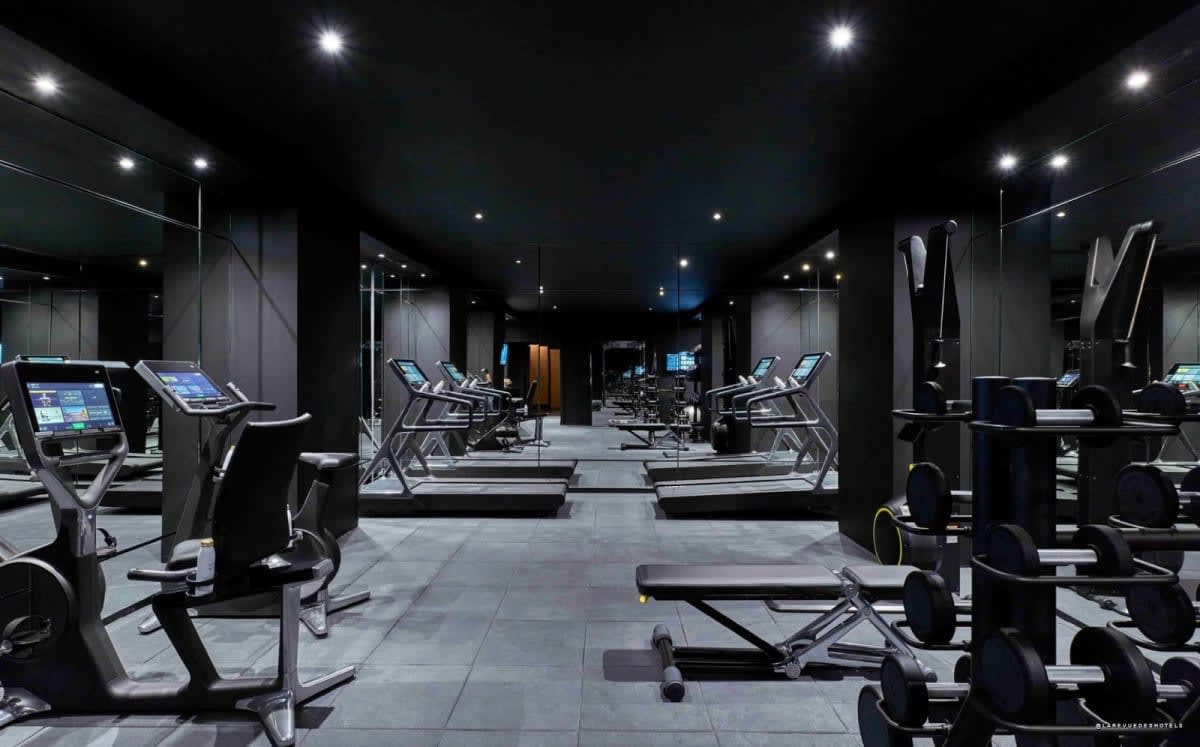 Salle de sport et de fitness de l'Hôtel Fouquet's Paris