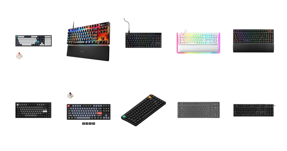 The 10 Best Mechanical Keyboards for Gaming & Typing in 2026