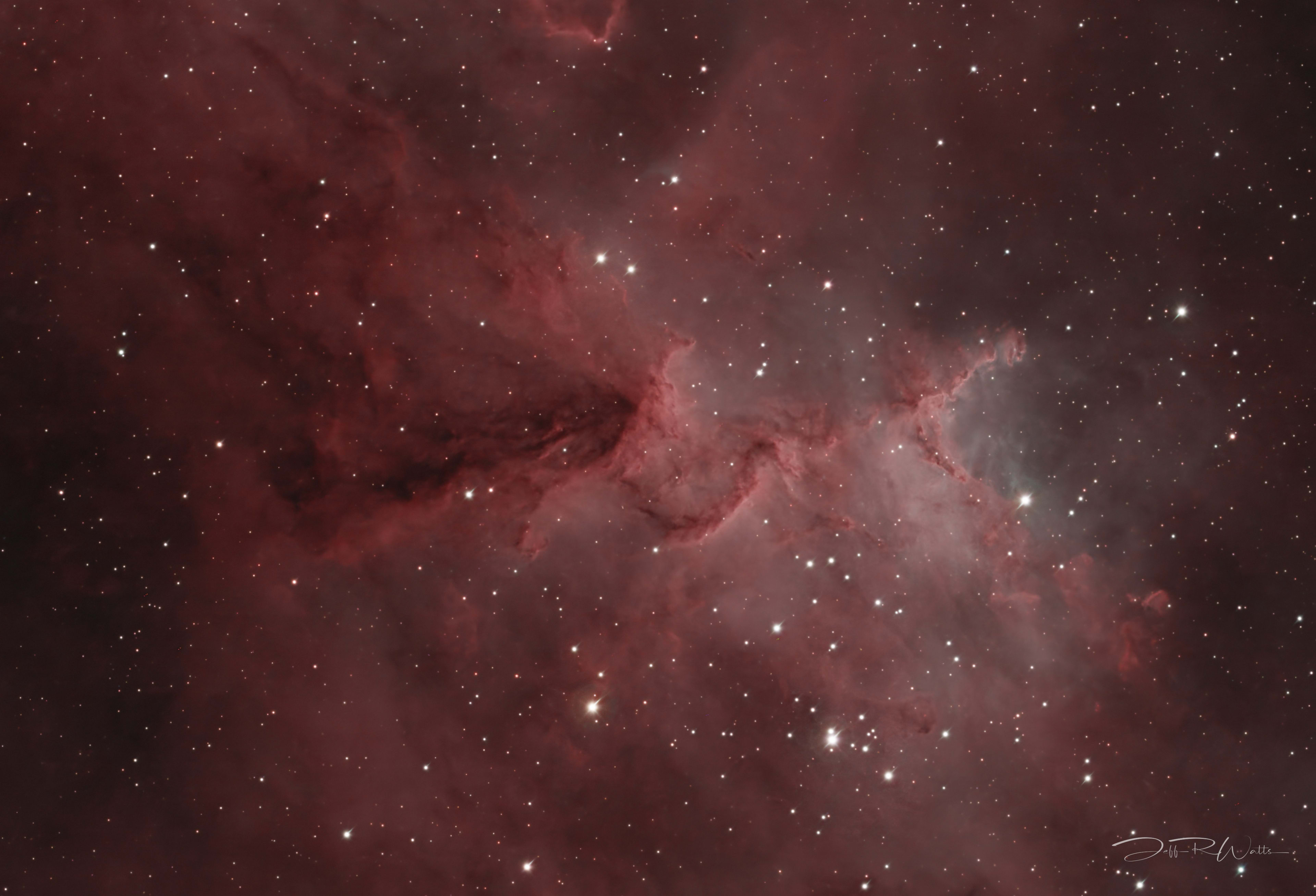 IC 1805 - Heart Nebula - IC1805 Inner