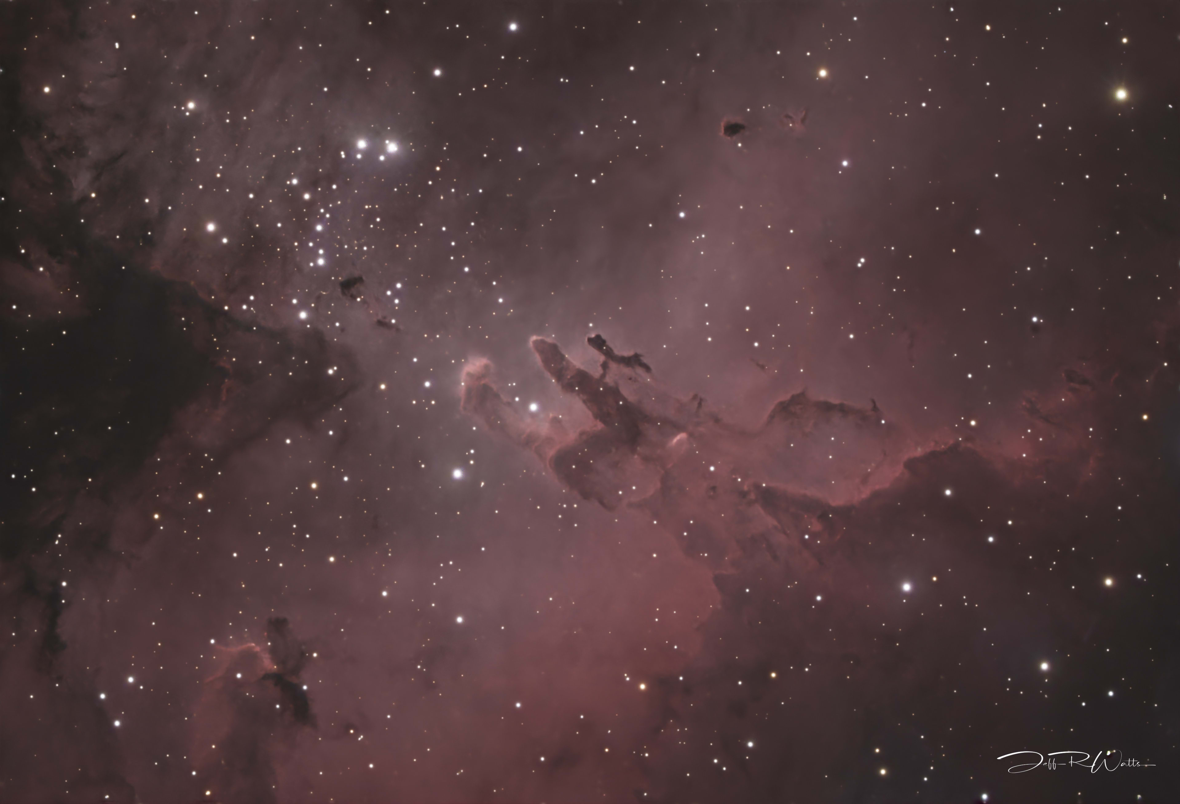 M 16 - Eagle Nebula - Pillars Of Creation