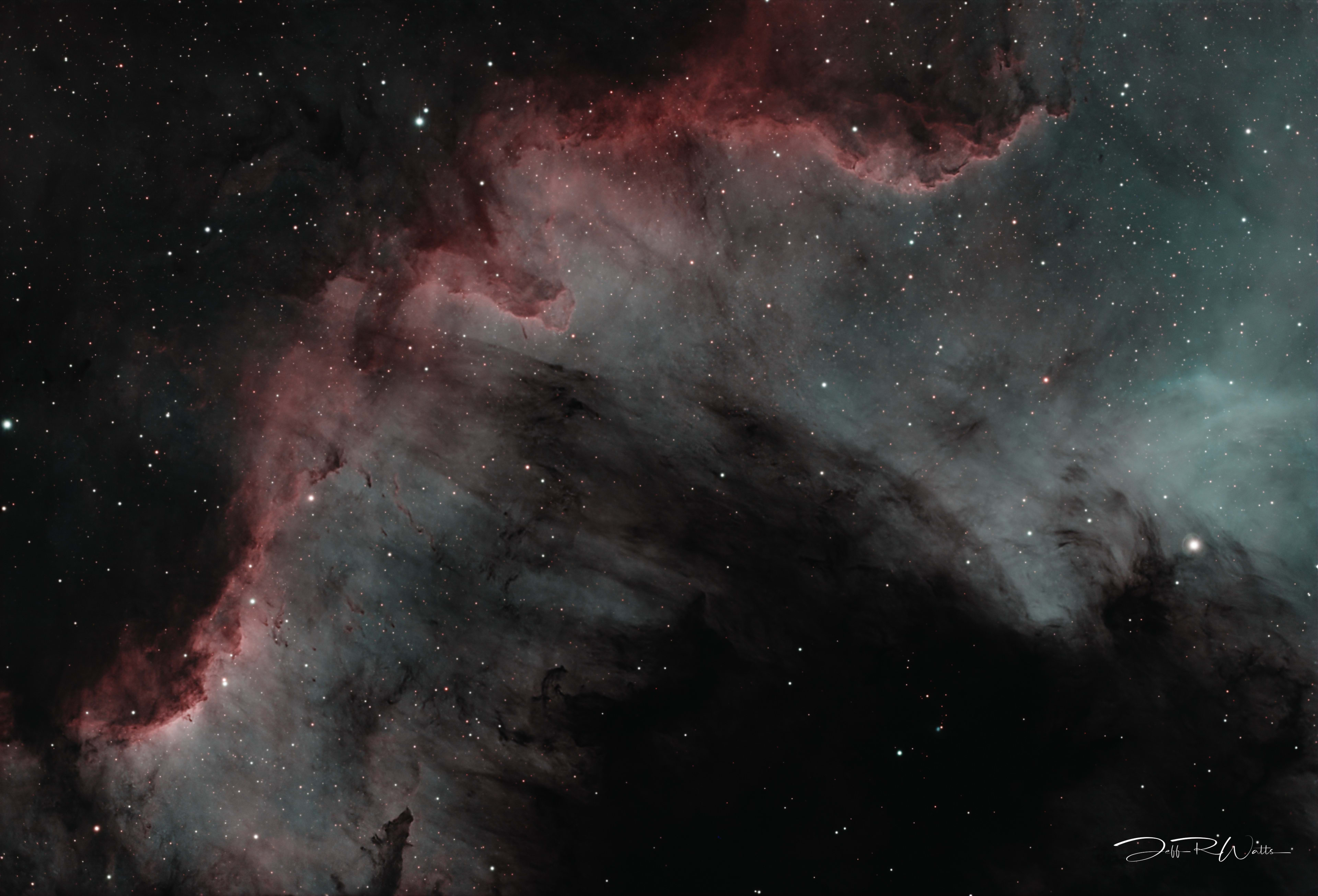 NGC 7000 - North America Nebula - Cygnus Wall