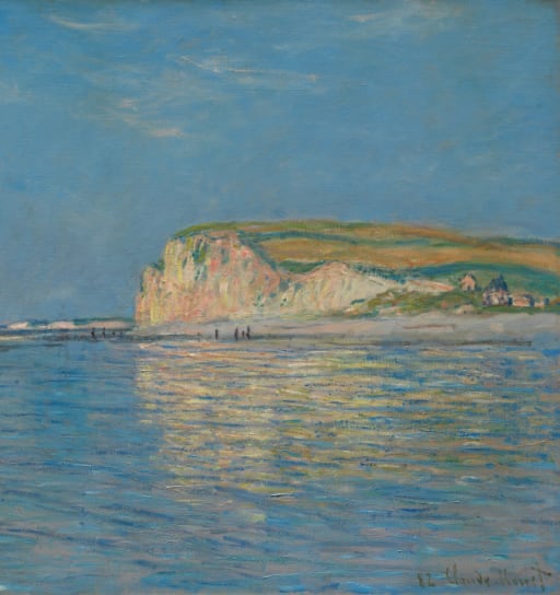 Low Tide at Pourville, near Dieppe, 1882