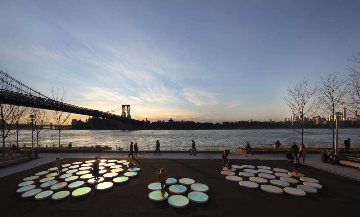 Reflect by Jen Lewin. Photograph by Tom Powel Imaging; edited by Gregory LaRico