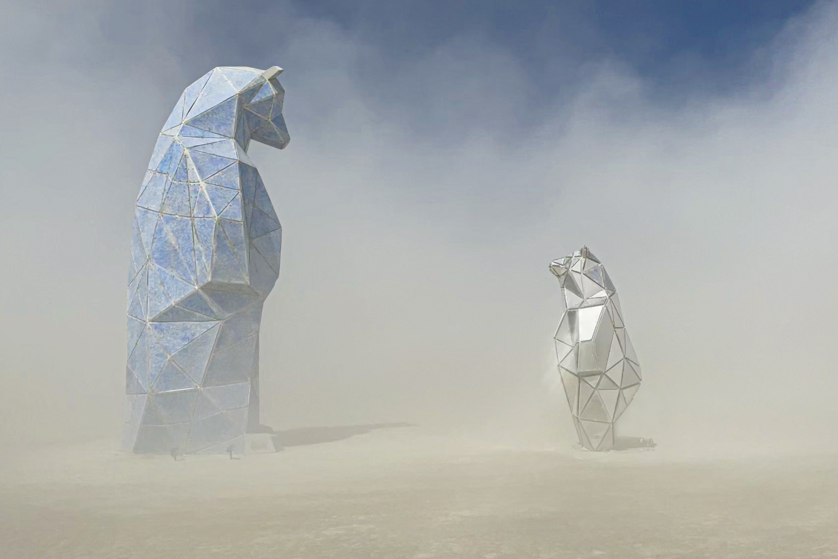 The Ursas by Jen Lewin, Photo by Lindsay Simon. Burning Man 2023