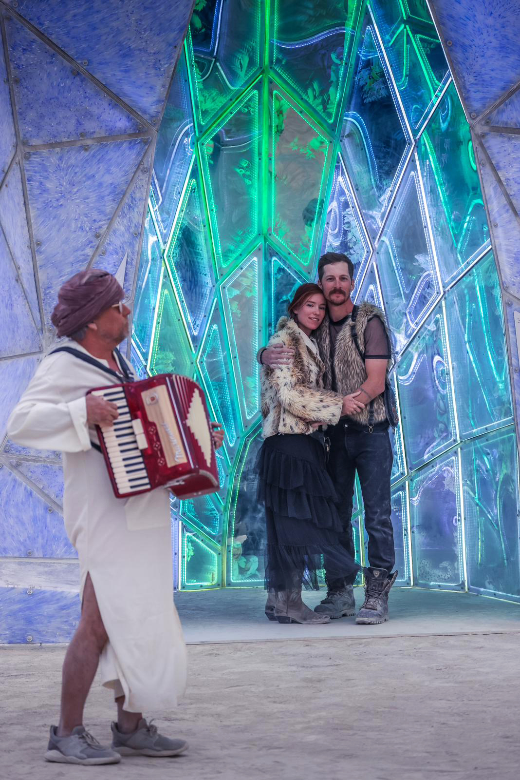 The Ursas by Jen Lewin. Photo by Mattias Löw @ml_docphotography, Burning Man 2023