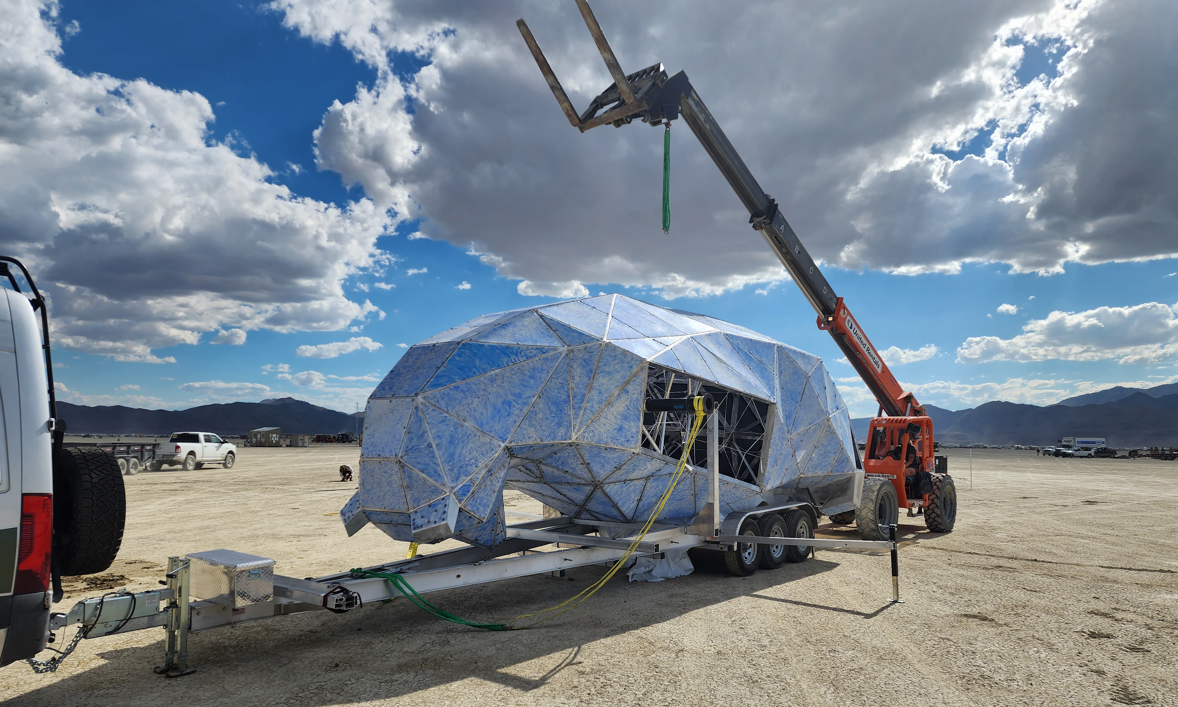 Installing Ursa Major, Photo by Jen Lewin 2023