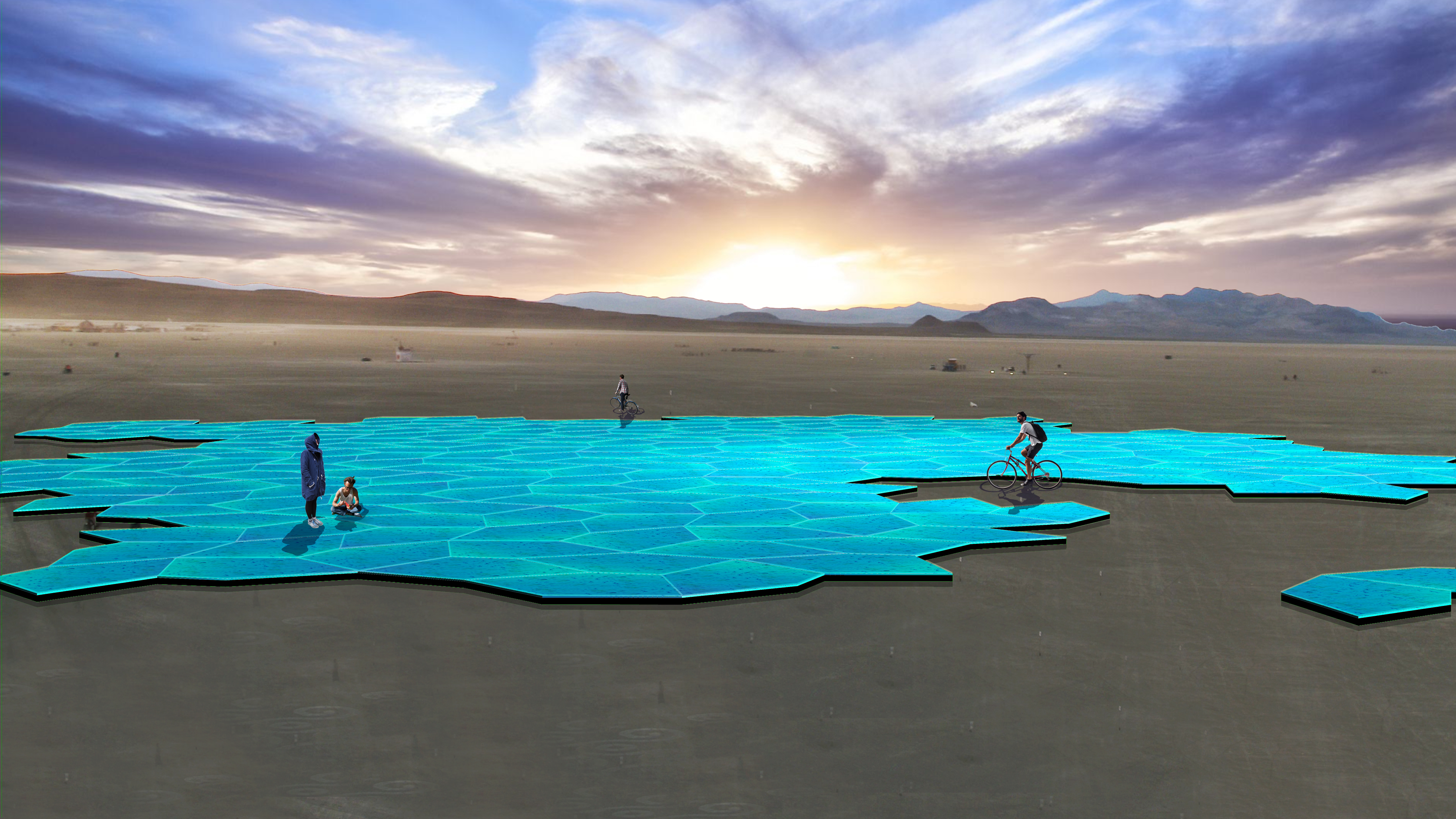 The Last Ocean, by Jen Lewin 2022. Concept Rendering. Day View The Last Ocean, by Jen Lewin 2022. Concept Rendering.