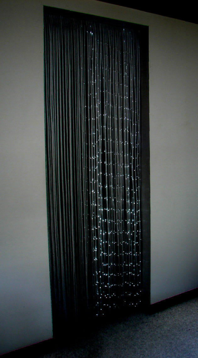 The Light Curtain by light artist Jen Lewin