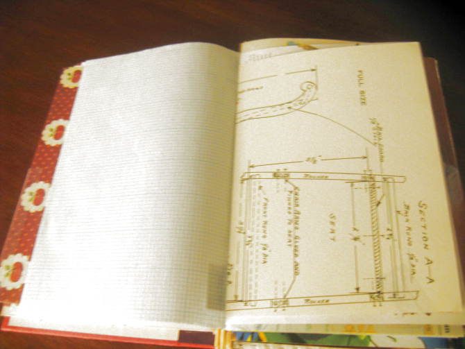 Piano Hinge Book Opens Flat