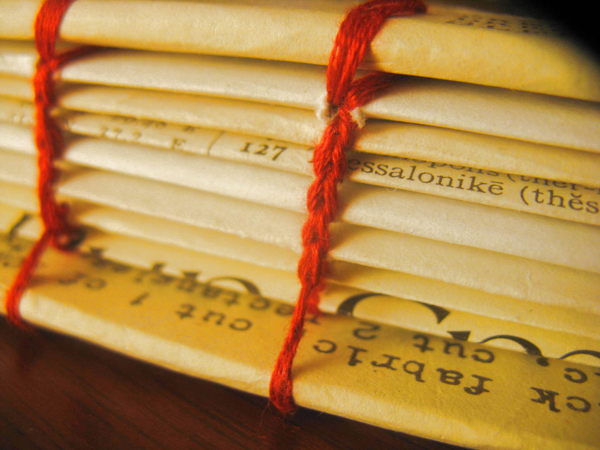 Coptic Stitch Book Binding