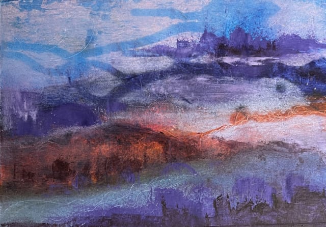 this item was auctioned off with Artists for Peace. All proceeds went to suppost victimes of the LA fires.