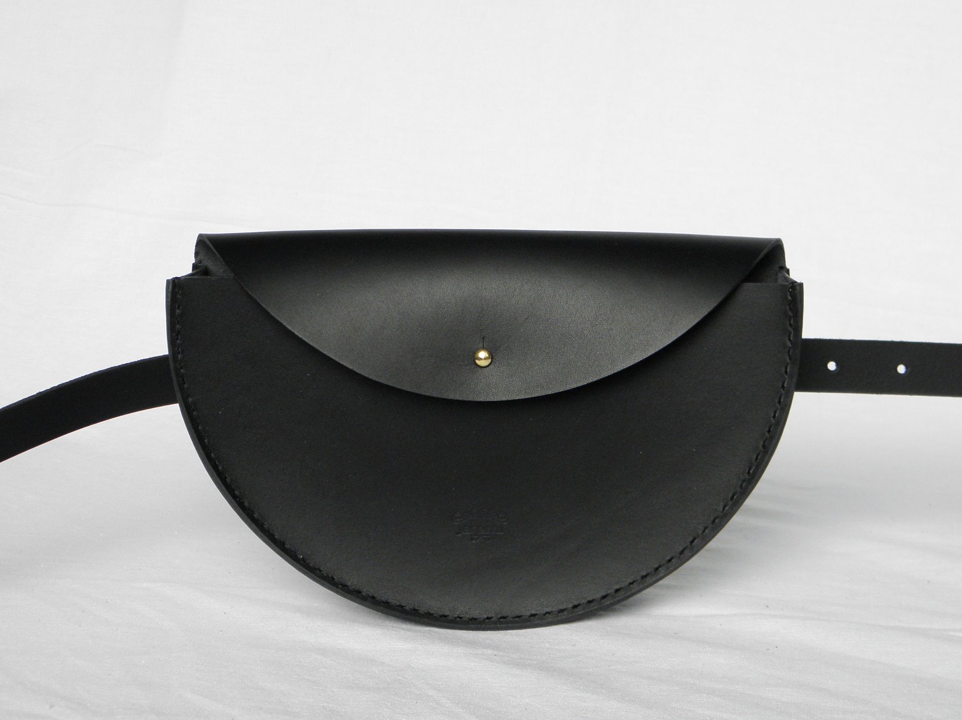 Hermès - Authenticated In-The-Loop Handbag - Leather Black Plain for Women, Never Worn