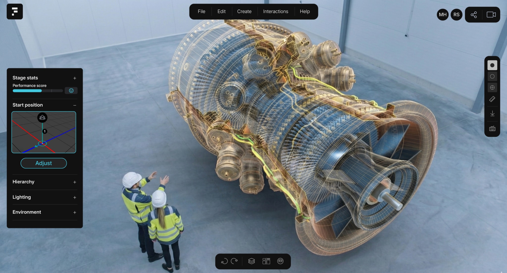 Epiroc scales VR across product launches, training and design on one platform