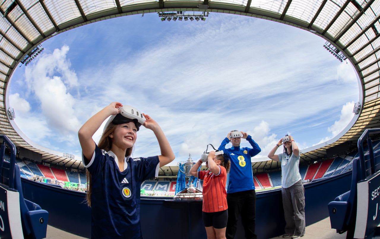 Scottish Football Museum opens VR experience of historic treasures at Hampden Park
