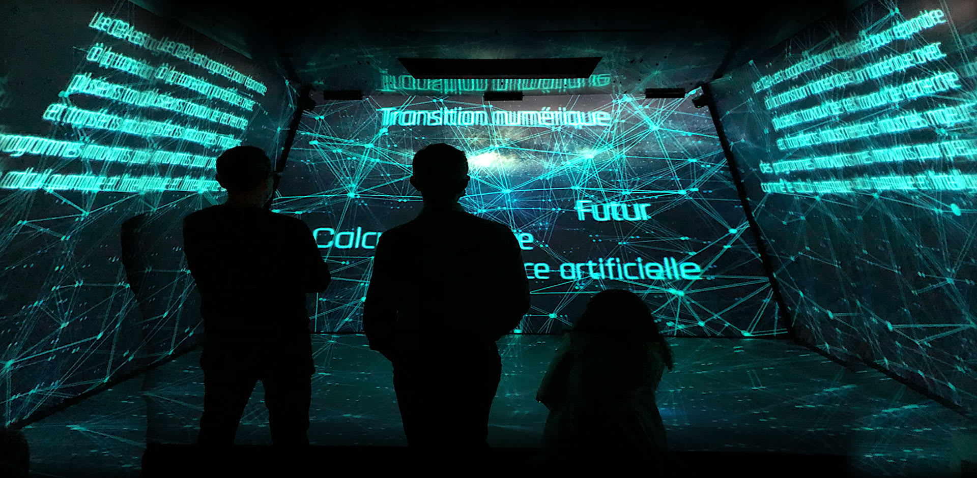 SIRCE stereoscopic CAVE installation at CEA Tech Y.SPOT, Grenoble