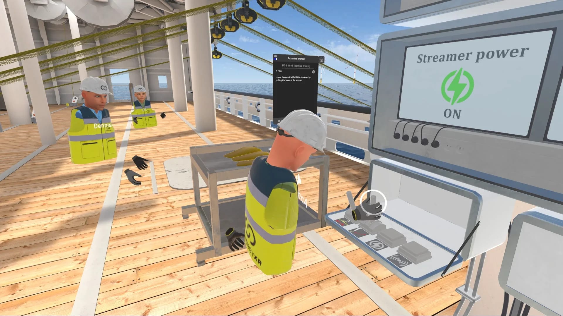 TGS VR training for offshore seismic crews cuts travel costs and improves safety