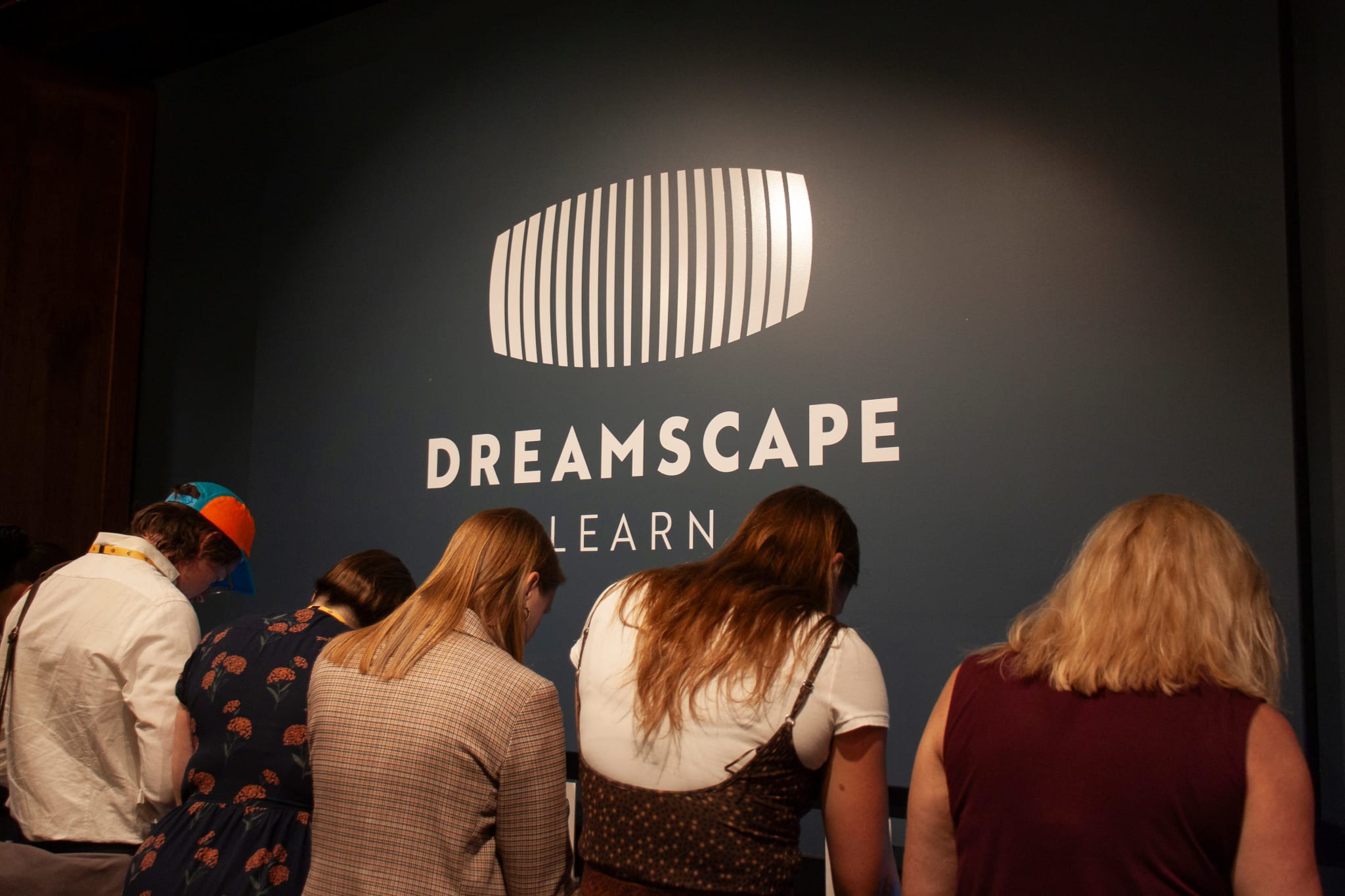Students in the ASU Dreamscape Learn VR facility