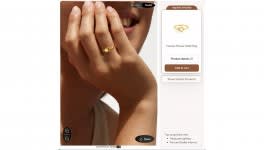 Jos Alukkas AR virtual jewellery try-on feature