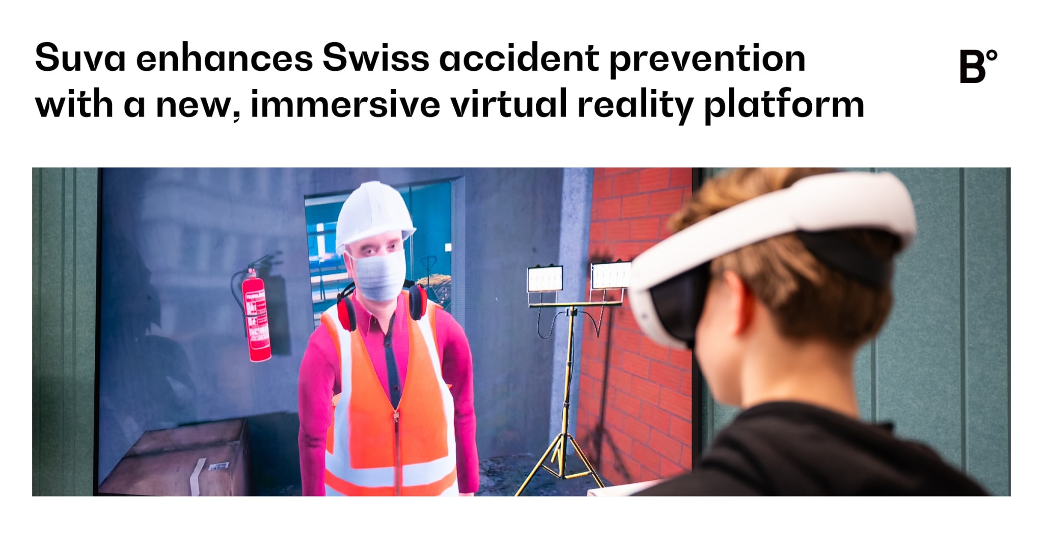 Swiss Safety VR platform for immersive workplace safety training by Suva and BearingPoint