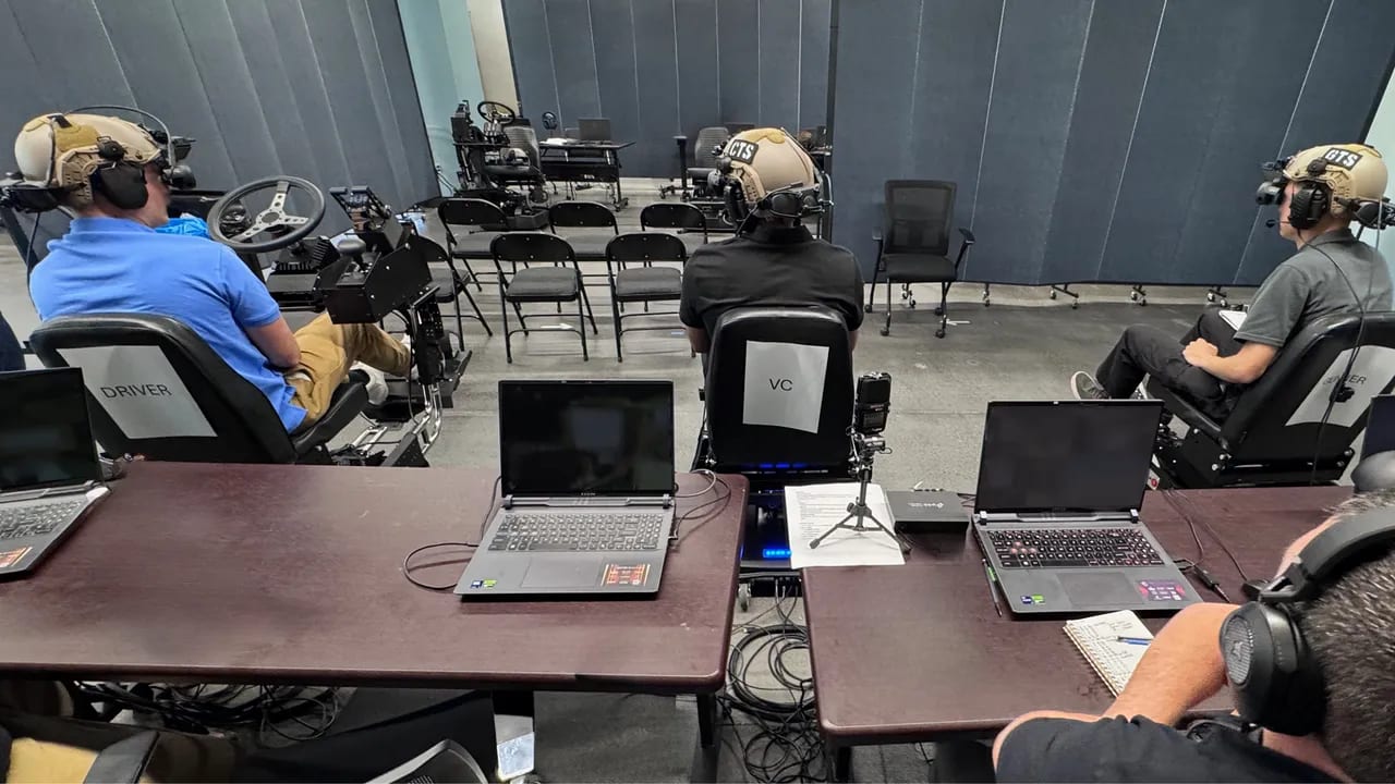 US Marine Corps VR gunnery trainer pits amphibious vehicle crews against an adaptive AI enemy