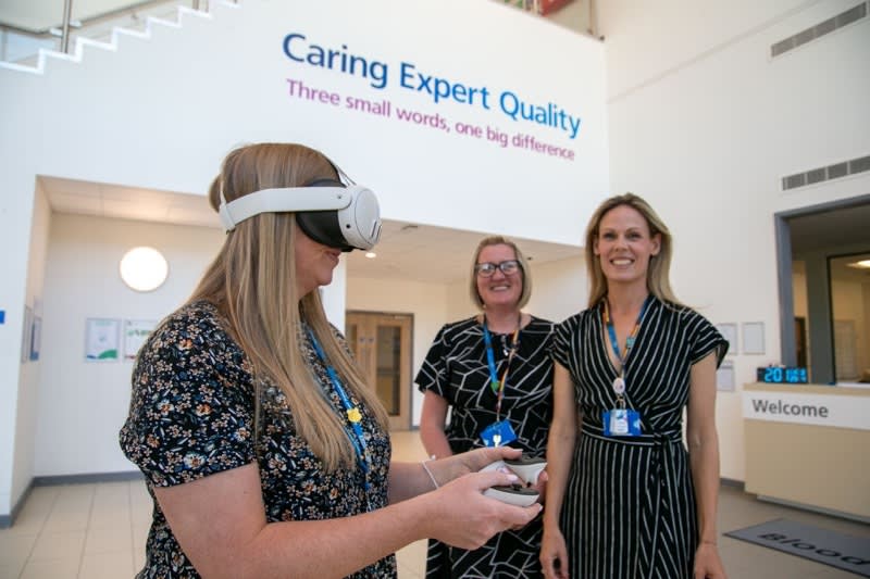 NHS Blood and Transplant VR eye retrieval training halves time to qualification
