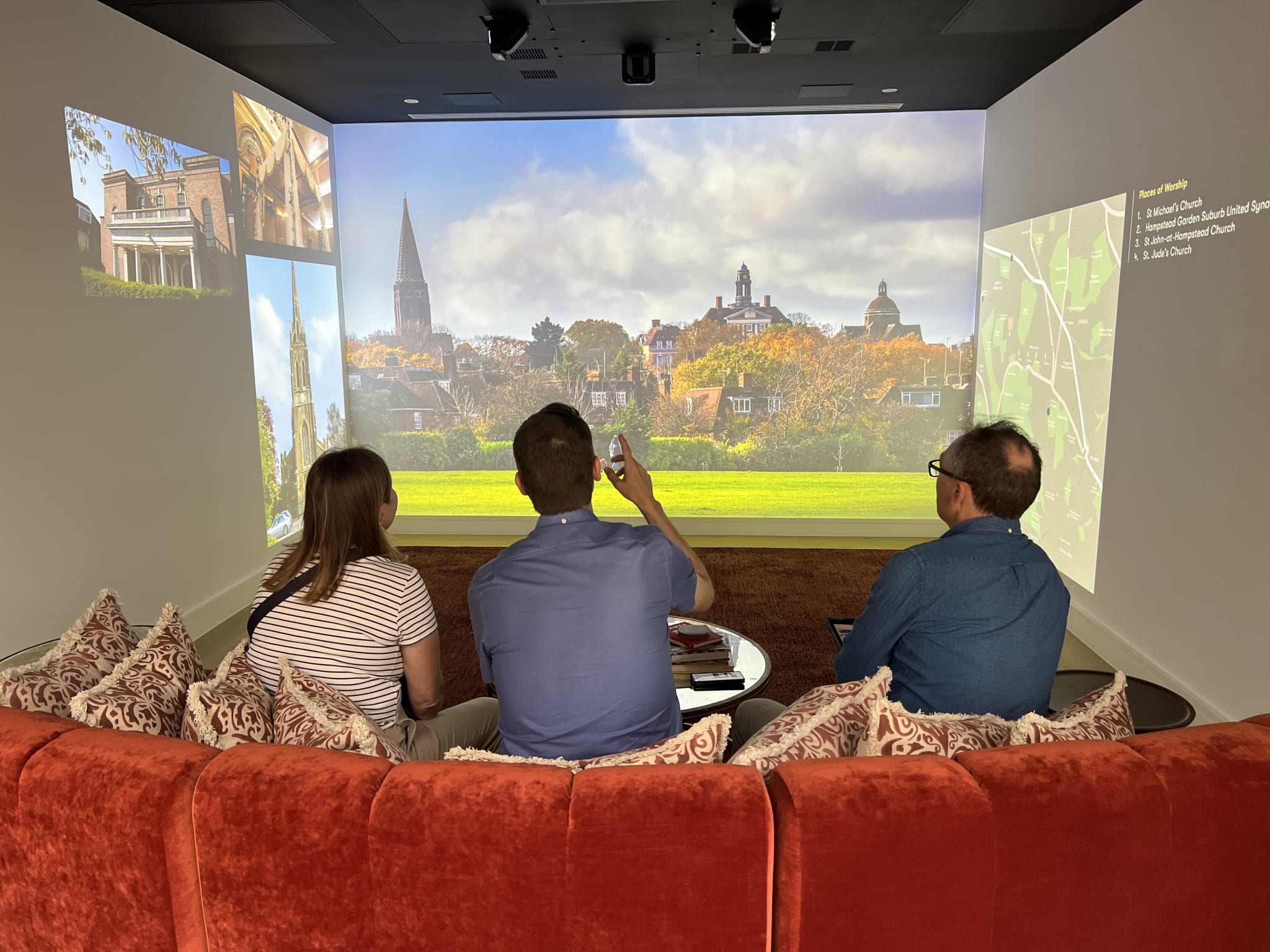 Riverstone sells unbuilt high-end London homes through an immersive screening room