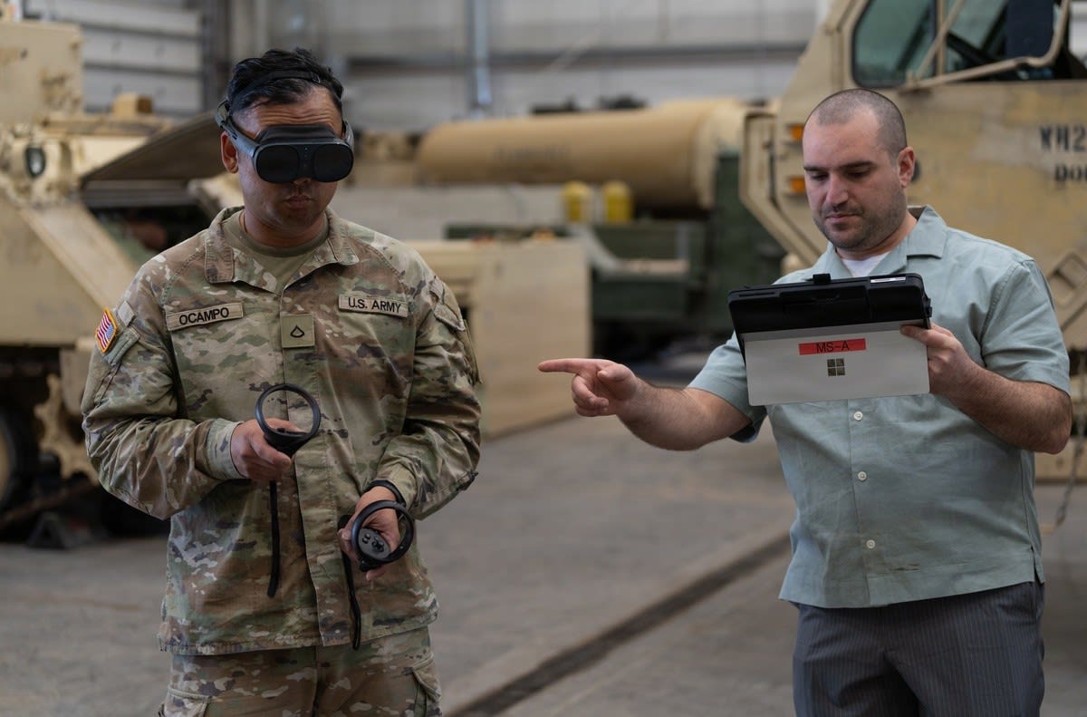 U.S. Army tests AR and VR maintenance tools to cut vehicle repair times