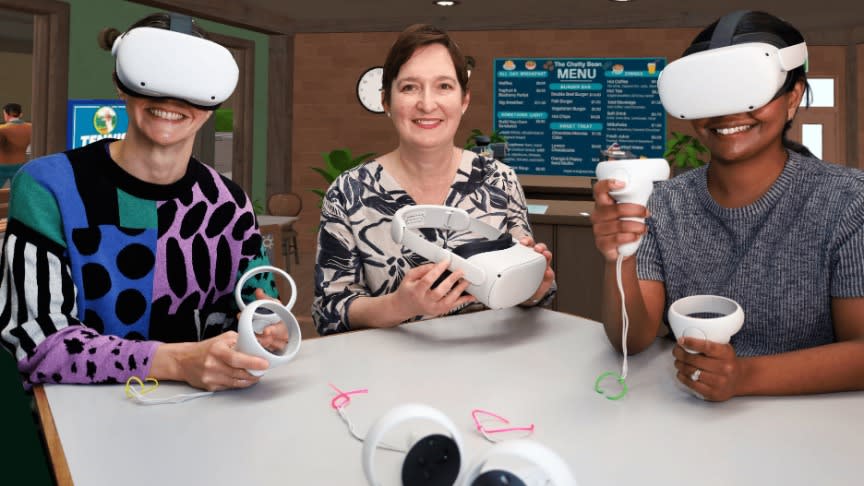 RBWH VR Communication Cafe helps hospital patients practise speech