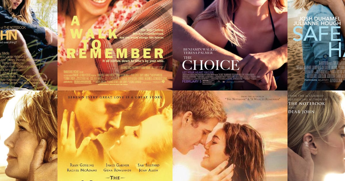 Nicholas Sparks Film-Adaptations to Watch