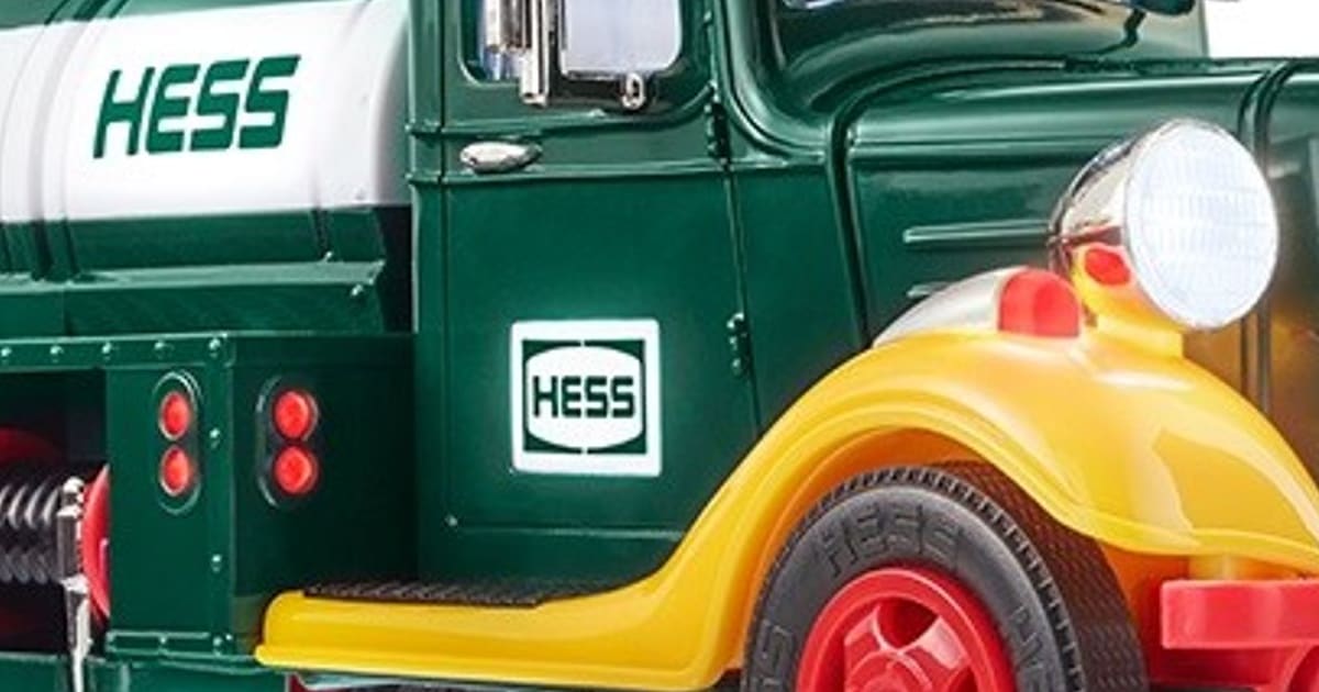 The History of the Christmas Hess Truck
