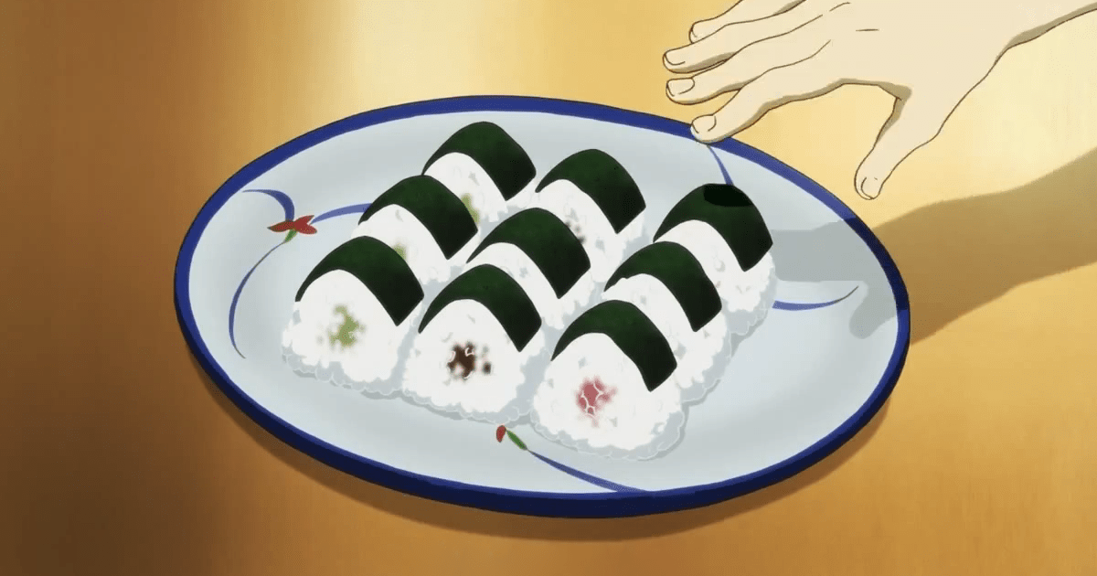 rice stuffed anime