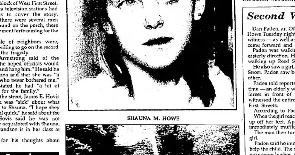 Cold Cases 1 Shauna Howe