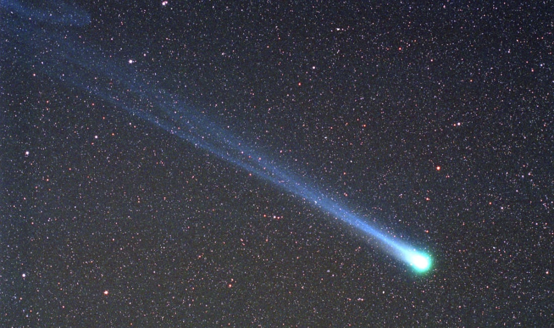 History of Halley's Comet Futurism