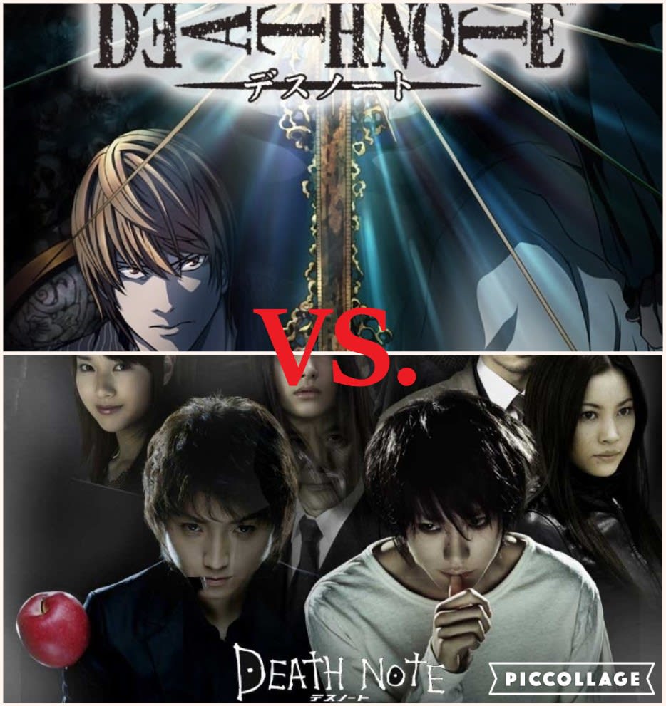 DEATH NOTE - Anime vs Filme ( Comparação ) #1 