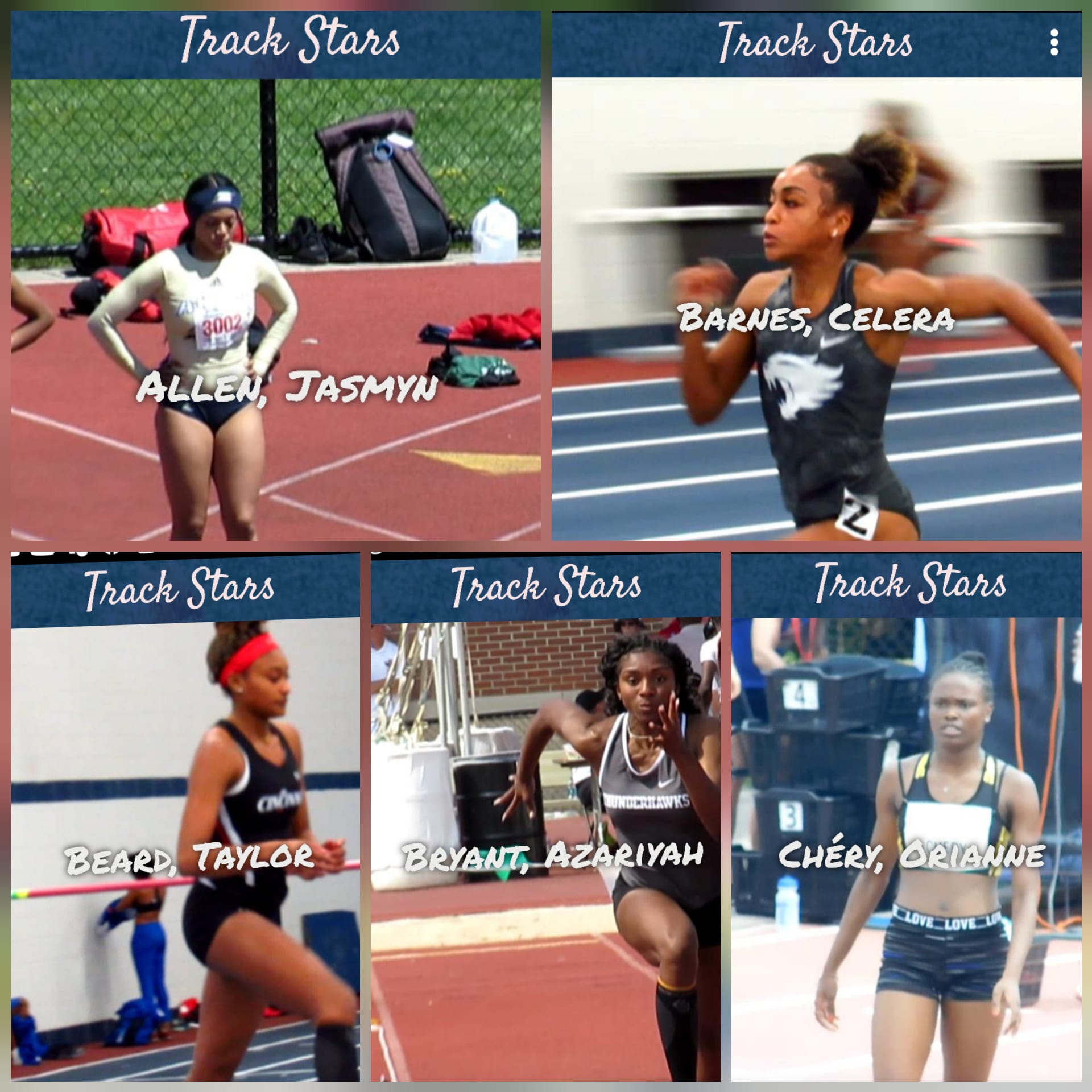 Track Stars App Top 50: Most Beautiful Track & Field Athletes 2020