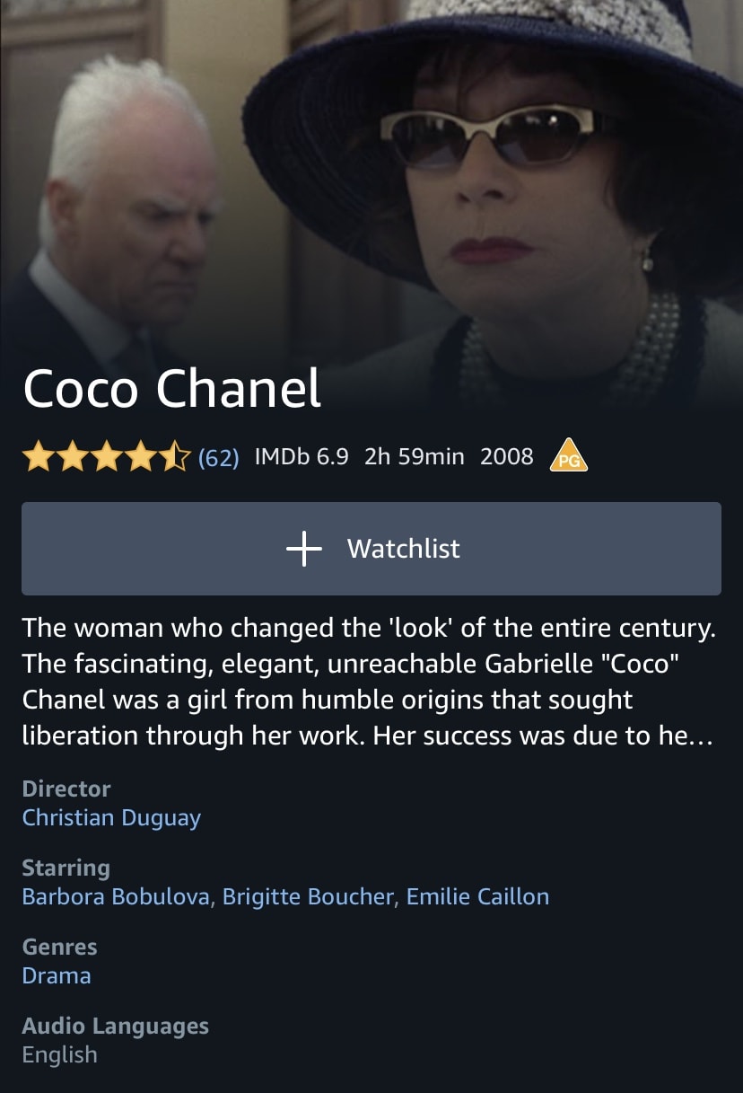 Audrey Tautou's Unsentimental Education as Coco Chanel - The New