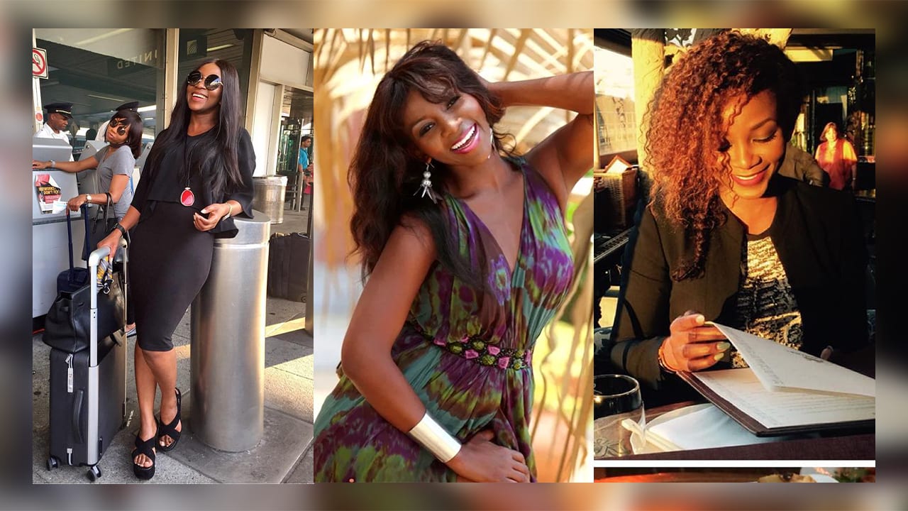 Genevieve Nnaji gets her Hermes Birkin customised by Nigerian