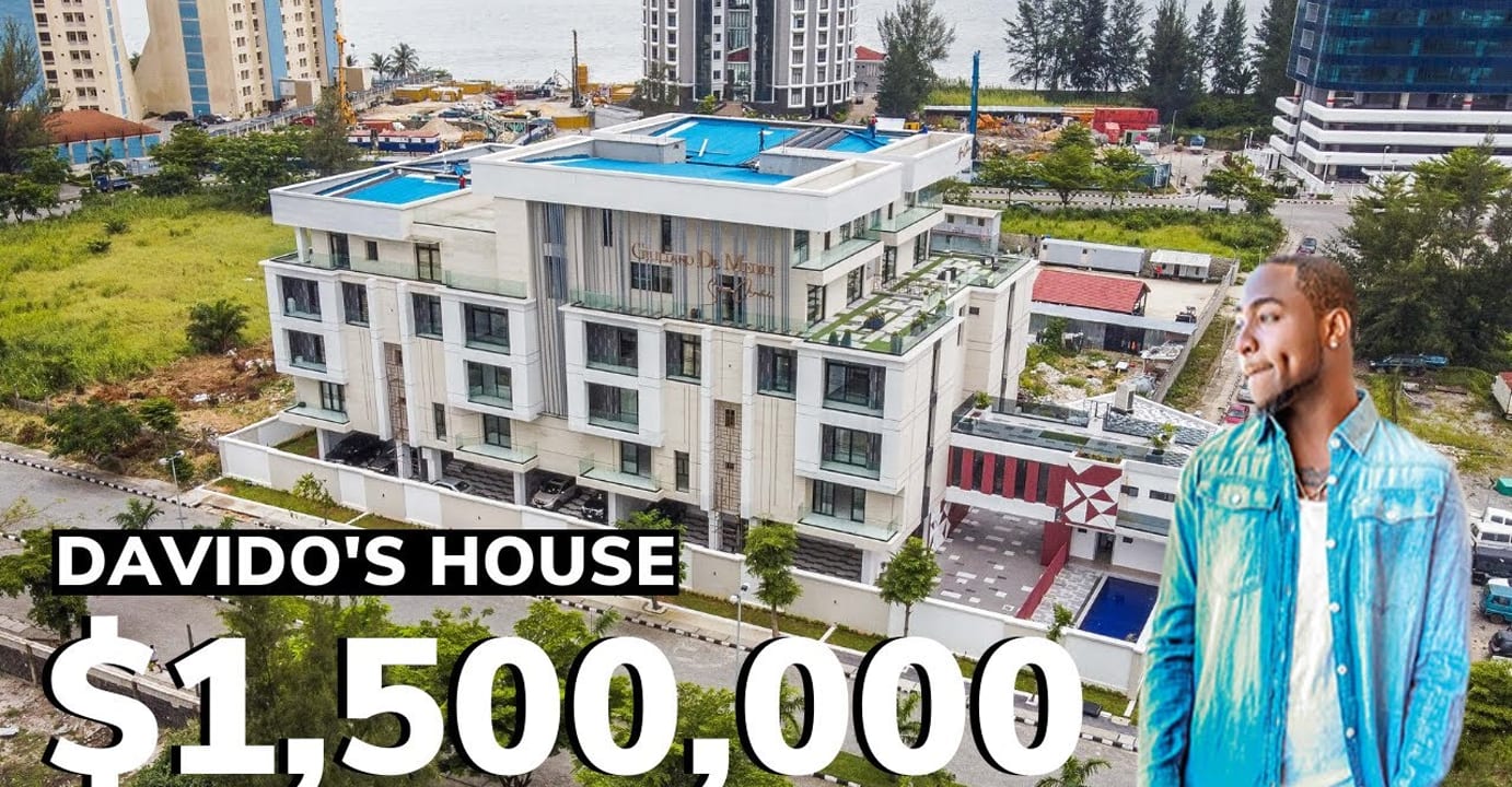 Inside Davido's 1,500,000 Banana Island Mansion (Photos). Geeks
